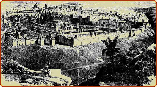 Jerusalem view - www.BiblePictureGallery.com