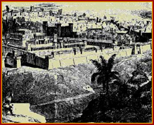 Jerusalem view - www.BiblePictureGallery.com